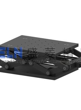 厂家直销LZJ1622型Z轴微调架滑台精密手动位移平台剪刀式升降台