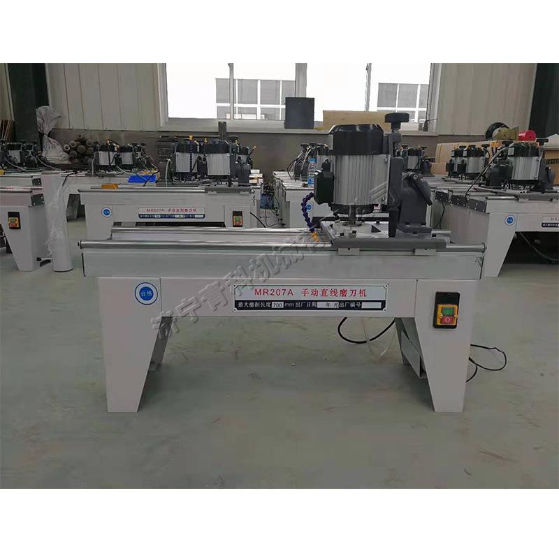 手动直线磨刀机 家具木工刨刀磨刃机 工具钢开斜口磨压刨刀机