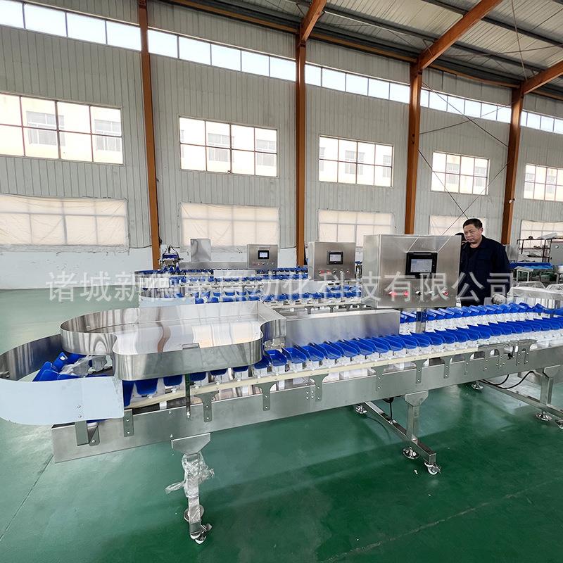 海参鲍鱼海蛎子料盒式重量分选机生蚝牡蛎鲳鱼黄花鱼海鲜分拣机