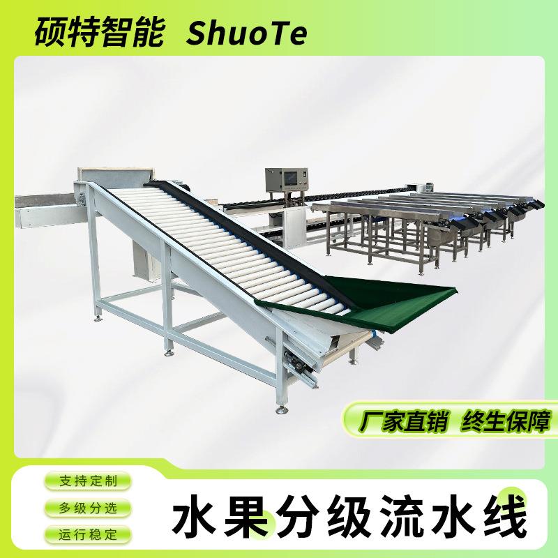 百香果凤梨分拣机水果分选机柑橘全自动称重重量分级机筛选机