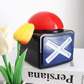 抢答器知识竞赛儿童英语课堂辩论赛道具评委打分器无线亮灯手按铃