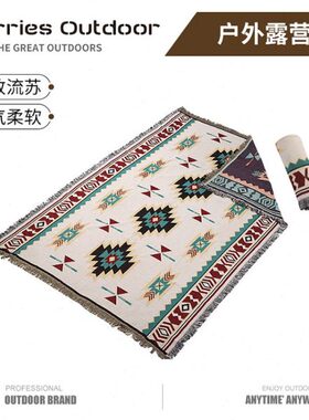 户外野餐垫地垫苏克雷帐篷露营毯北欧风民族风野炊蛋卷桌枱桌布