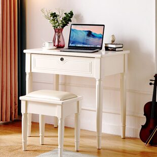 橡木书桌全实木卧室桌学生写字桌小课桌60 90CM小户型桌子电脑桌