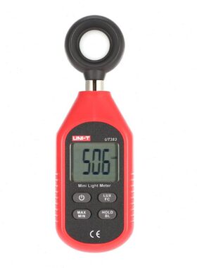 现货优利德UT383一体式迷你照度计高精度光度计测光仪亮度计