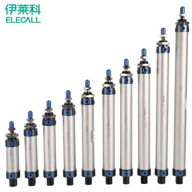 伊莱科MAL25迷你l气缸复动式标准气动气缸铝合金小型气缸MAL25*25