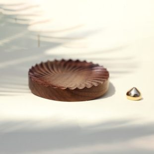 日式 线香插 香盘香座禅意香道 线香底座 宽为本时来运转香插线香