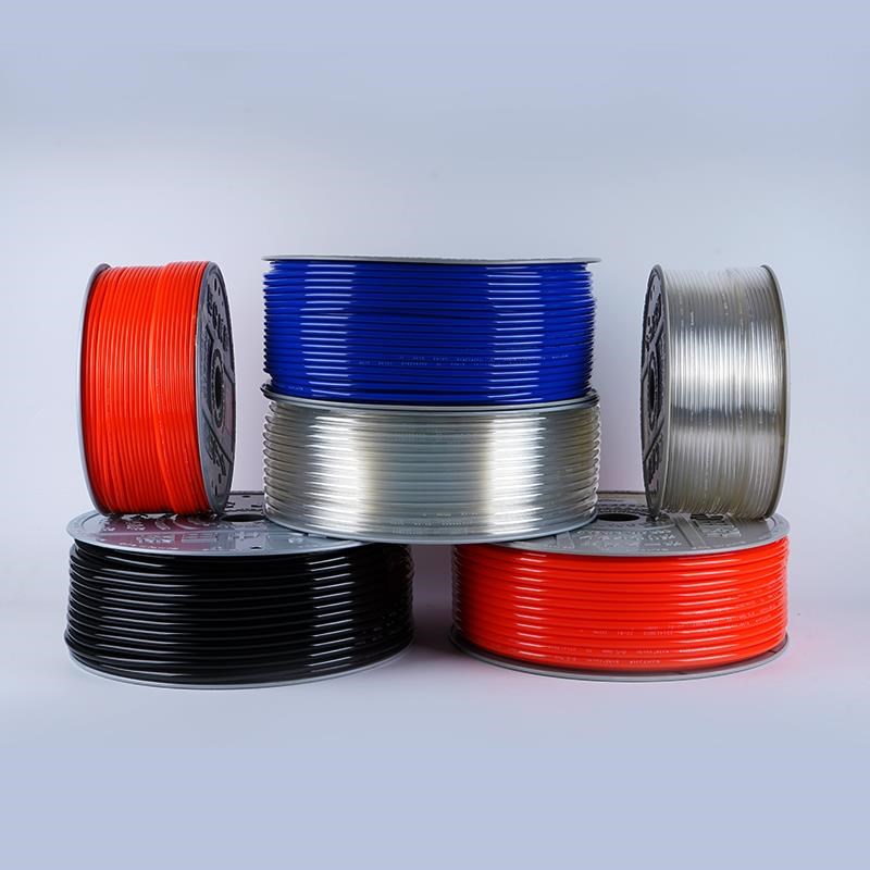 森田气管4*2.5/6*4/8*5.5/10*6.E5/12*8气动风管PU气管/聚氨脂软