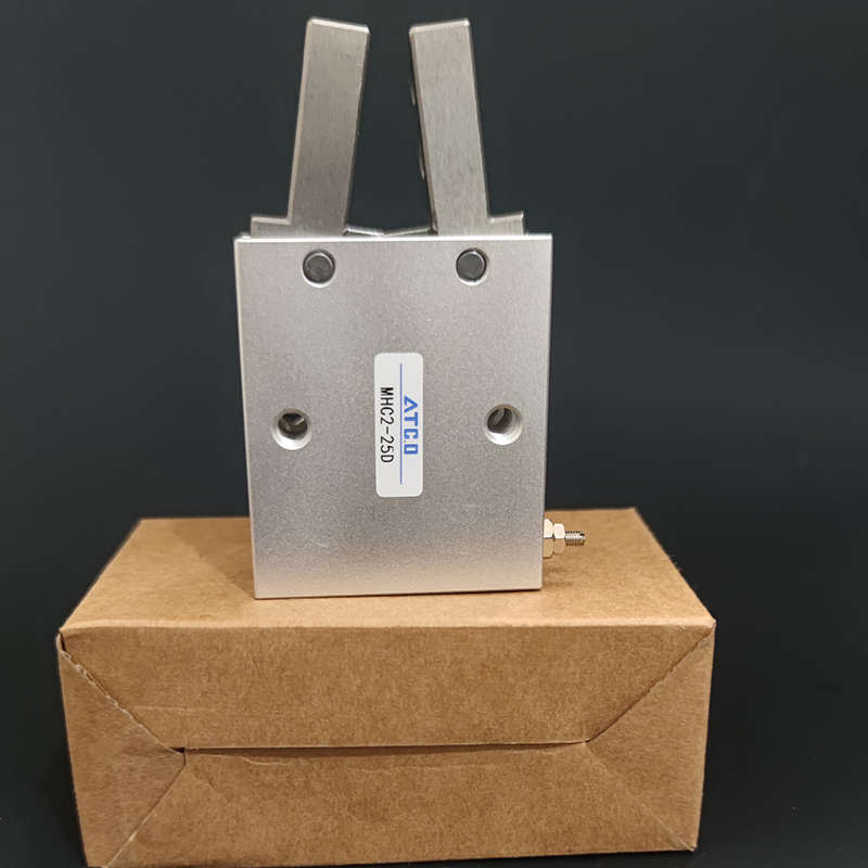 Y型气动手指气缸MHC2-10D/16D/20BD/25D/32D/40D/S支点开闭型夹爪