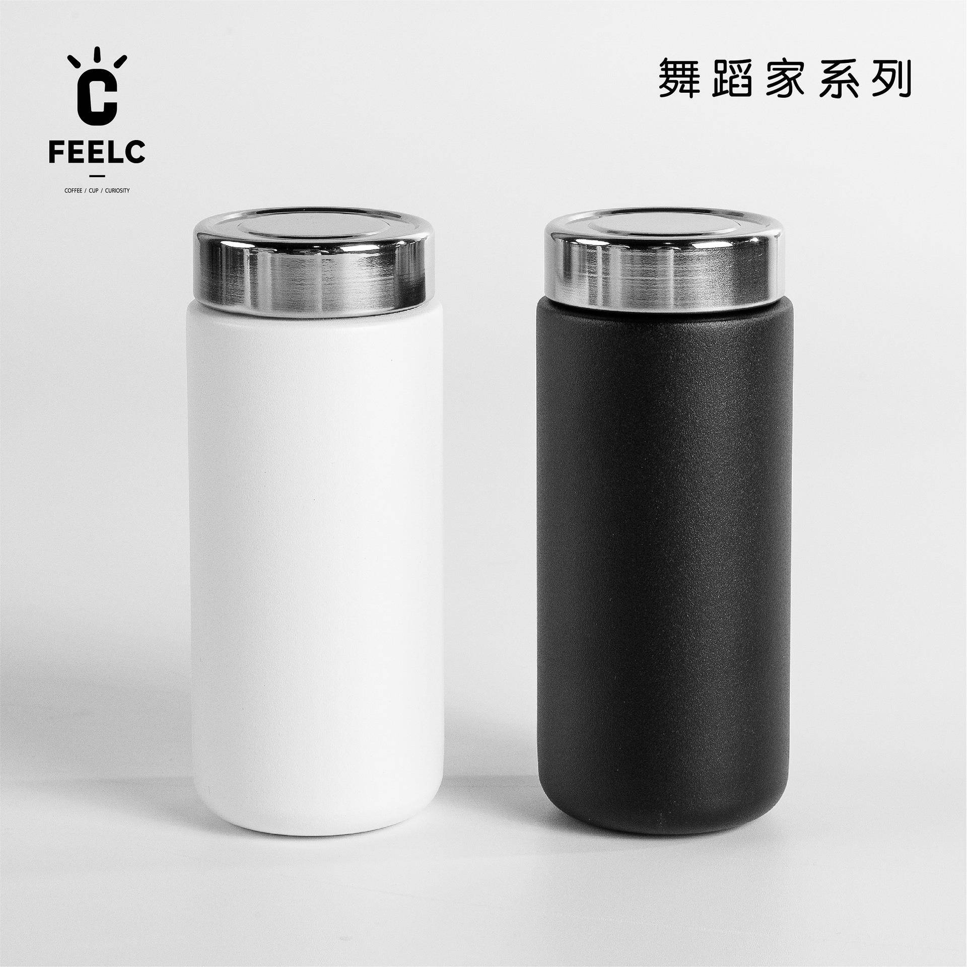 FEELC舞蹈家便携迷你保温杯口袋杯小容量咖啡杯可刻字