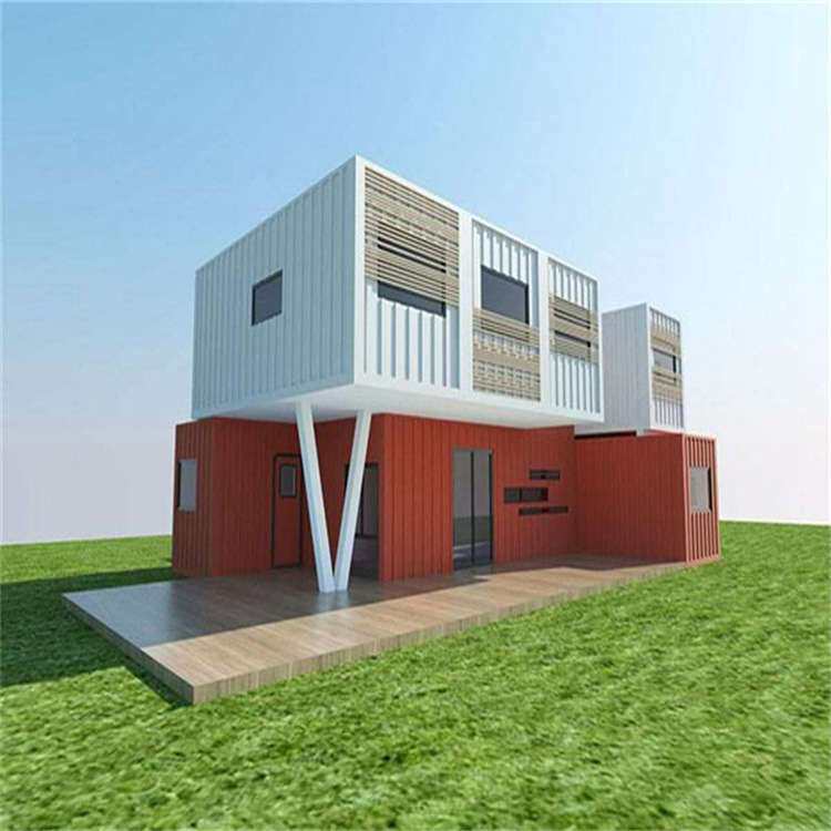 鲅鱼圈集装箱别墅展示厅 住人集装箱 集装箱创意园 集装箱商业街
