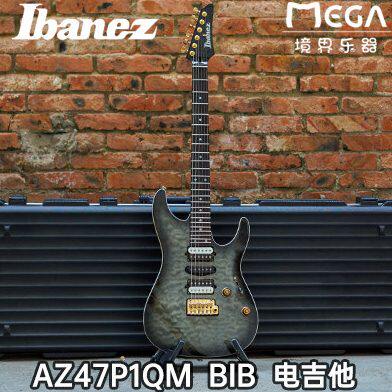 Ibanez 依班娜 AZ47P1QM BIB 电吉他 小双摇印尼产