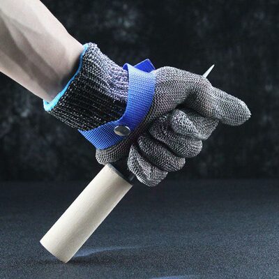 酒术调酒专用防割手套凿冰球防刺防冻钢丝手套切冰削冰刀保护工具