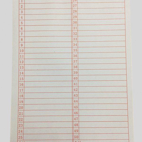 明细表 数字表1-50仓库盘点明细表 记账表格 商品明细单表 六合单