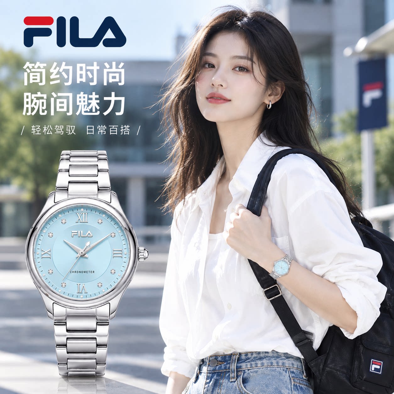 FLIA斐乐女表气质轻奢情人节欧美腕表