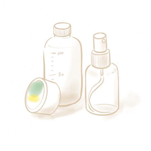 舒鼻包装三件套丨两件套丨水瓶100ml膏瓶15g（三件套多喷壶50ml）