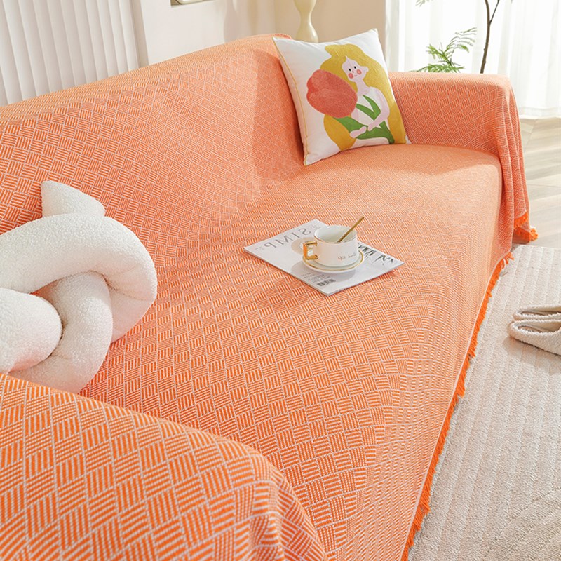 沙发盖布盖巾垫布j2024流行新款四季通用套罩夏季一整张全盖沙发
