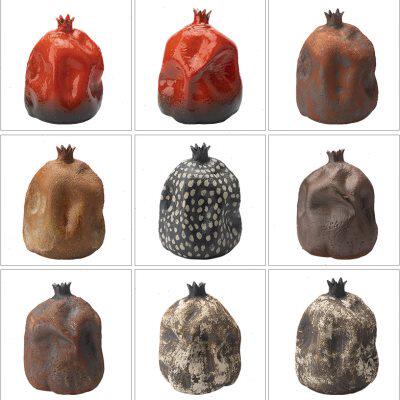 简约现代创意抽象艺术陶瓷花瓶摆件样板间酒店客厅玄关桌面装饰品