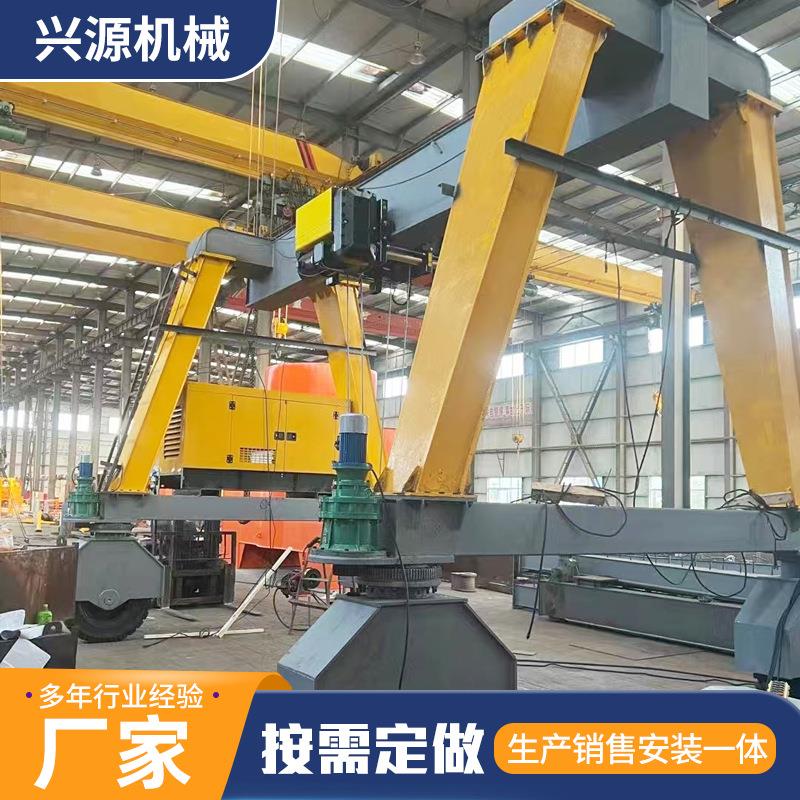 大吨位轮胎式起重机万向移动重型搬运轮胎行走龙门吊轮胎起重机