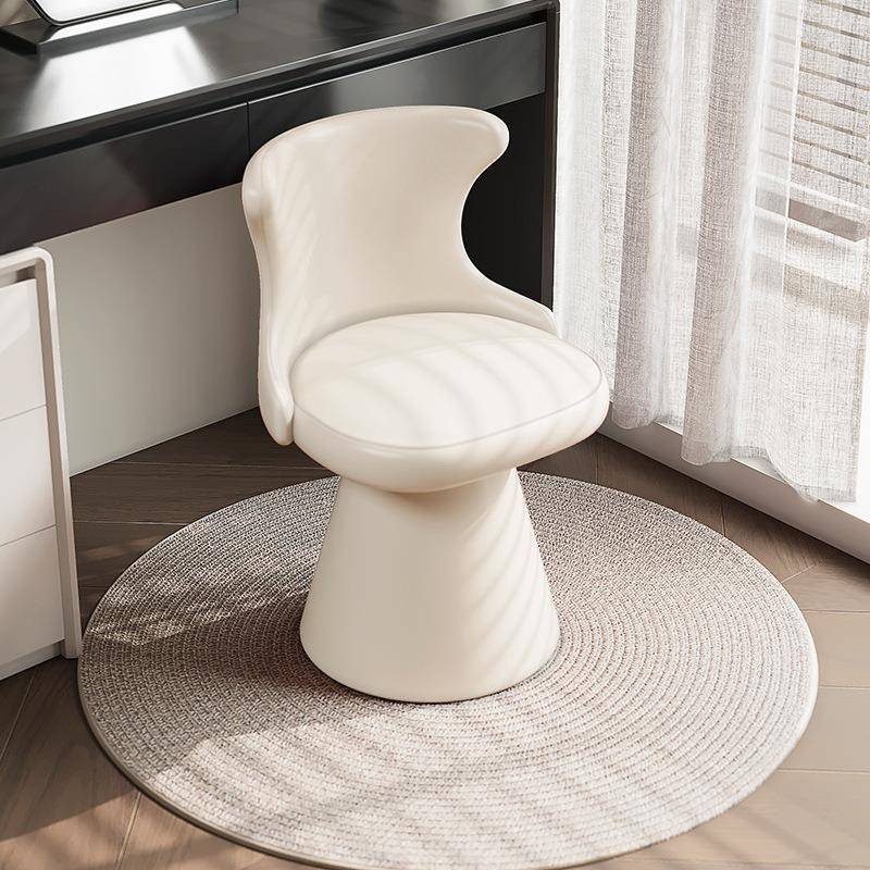 卧室轻奢旋转化妆凳主卧梳妆凳椅子简约靠背梳妆台凳子家用化妆椅