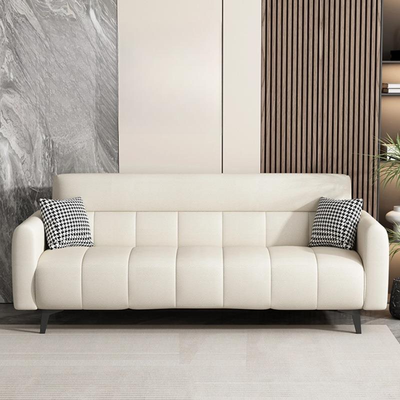 猫抓皮沙发钢琴键2025新款简约现代折叠沙发床两用小户出租房客厅