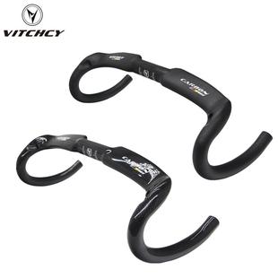 Vitchey全碳纤维公路自行车弯把内走线3k亮光/消骑行内走线优化