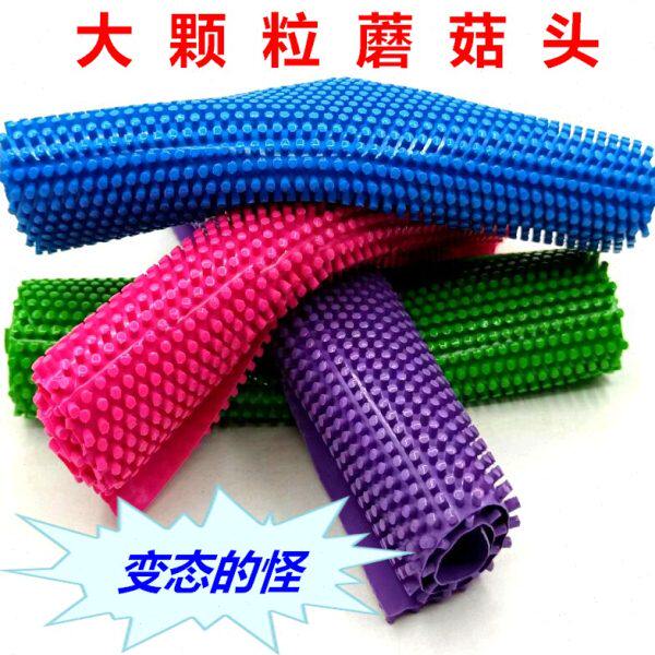 耐打凯撒CS-927乒乓球大颗粒彩色蘑菇头固化长胶单胶皮片飘逸怪