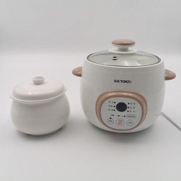 天际全自动白瓷电炖锅宝宝迷你隔水炖盅多功能煮粥炖汤燕窝1LBB粥,厨房电器,电炖锅/煲汤锅/电炖盅,淘宝优惠券,粉丝福利购,淘宝优惠卷