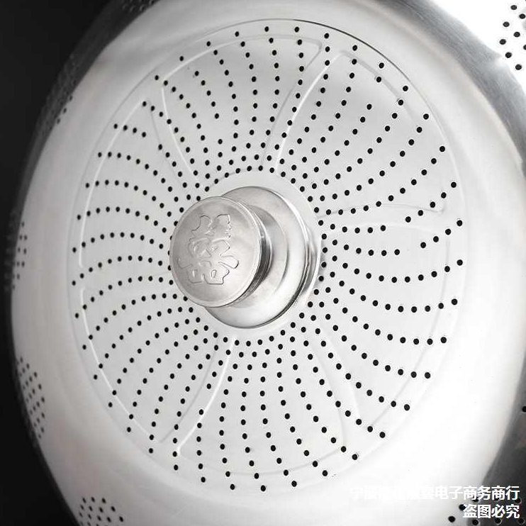 加厚不锈钢菜罩餐桌罩大号圆形桌罩碗饭罩防尘剩菜盖子防蝇罩菜盖