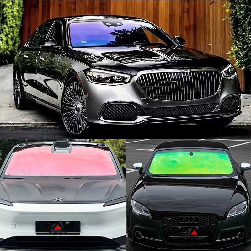 【紫气东来】第三代炫彩膜隔热膜车窗太阳防晒玫瑰幽灵紫色前挡龙,汽车用品/电子/清洗/改装,玻璃防爆隔热膜,淘宝优惠券,粉丝福利购,淘宝优惠卷