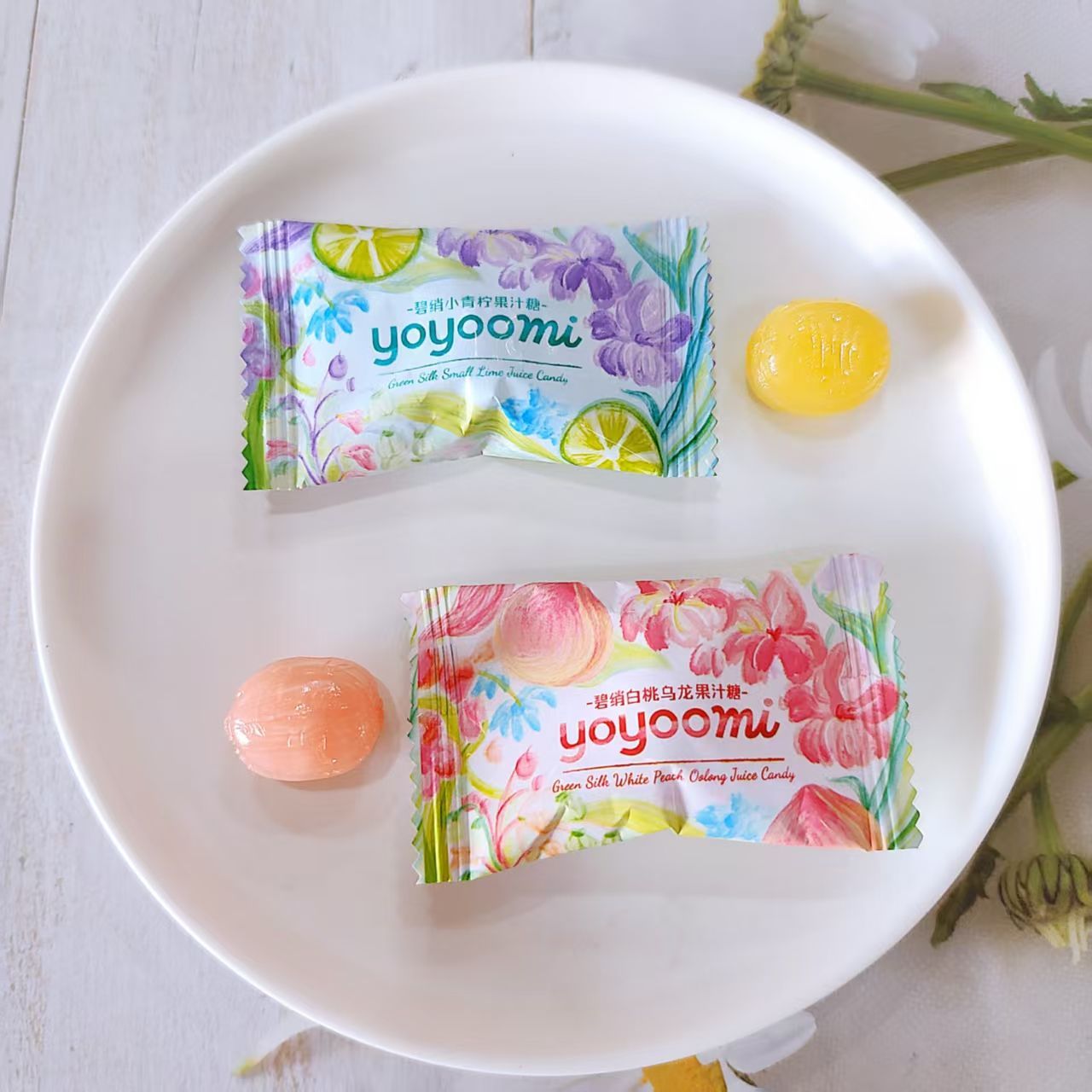 有有米多种水果味果汁硬糖结婚喜庆伴手礼盒自姐搭配糖果