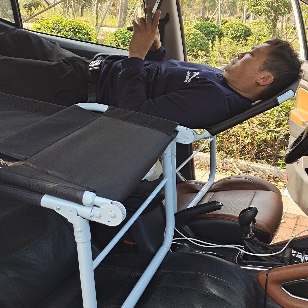 车载折叠床垫非充气车内床户外旅行多用床睡觉用品