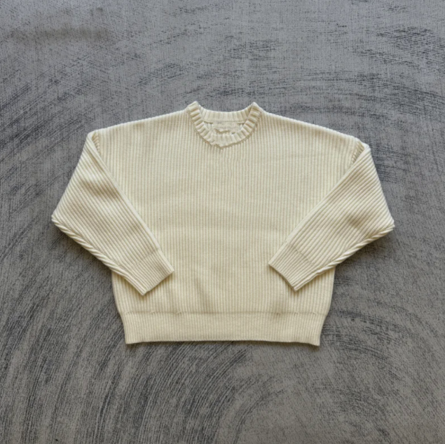 Dazhan White Sweater