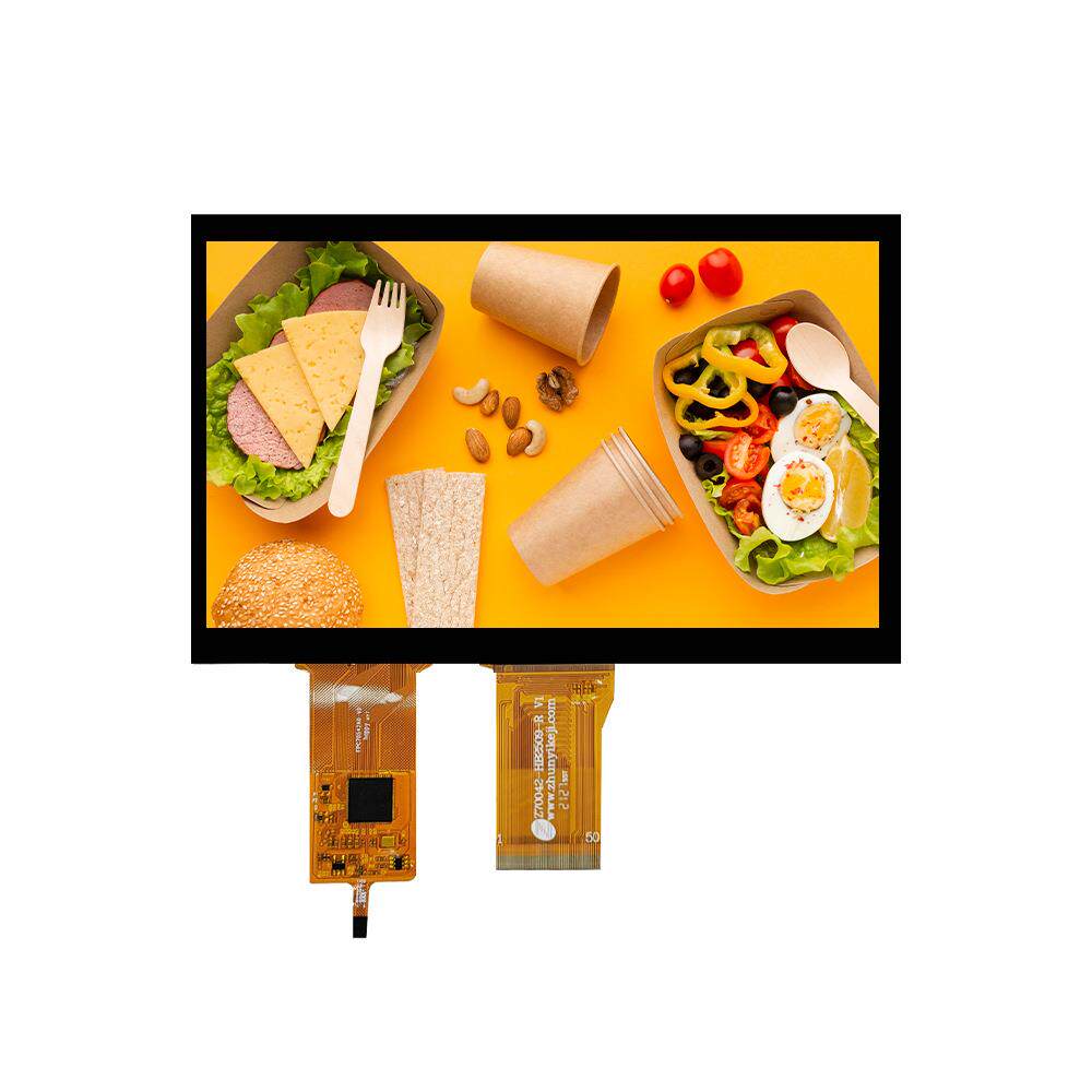 Z70105 7寸LCD液晶触摸显示屏1024*600分辨率RGB接口用于智能家居