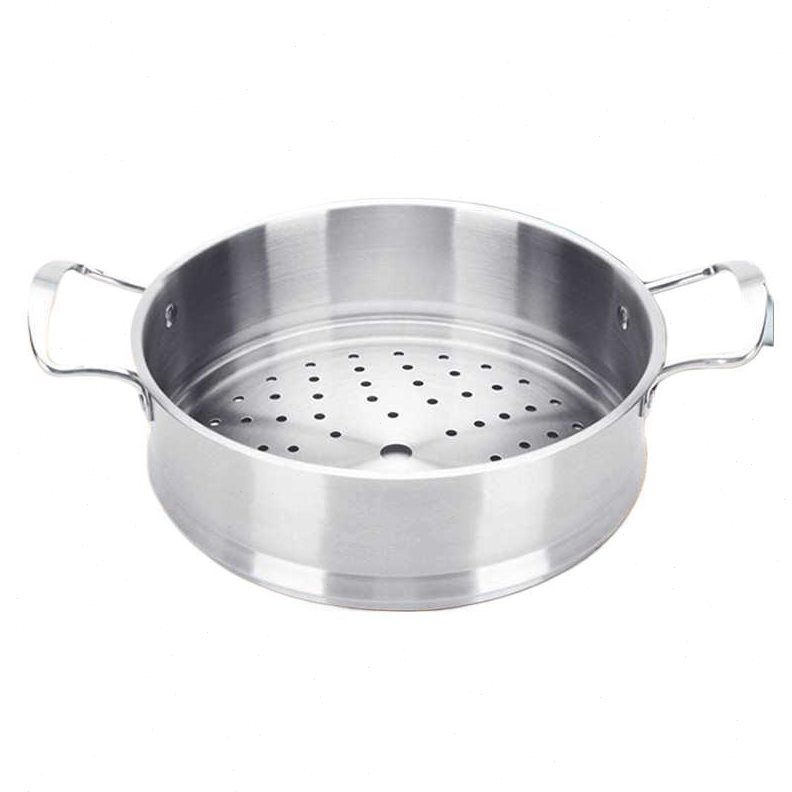 意可味蒸格304不锈钢蒸笼加厚家用汤锅蒸格蒸架蒸屉24/26CM通