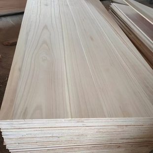 EO級泡桐木实木直拼板源头工厂各种规格衣柜橱柜家具板隔板大板片