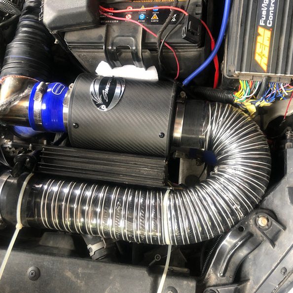 SIMOTA汽车改装进气风箱导流口管冷进气 引导冷空气进入风箱管路