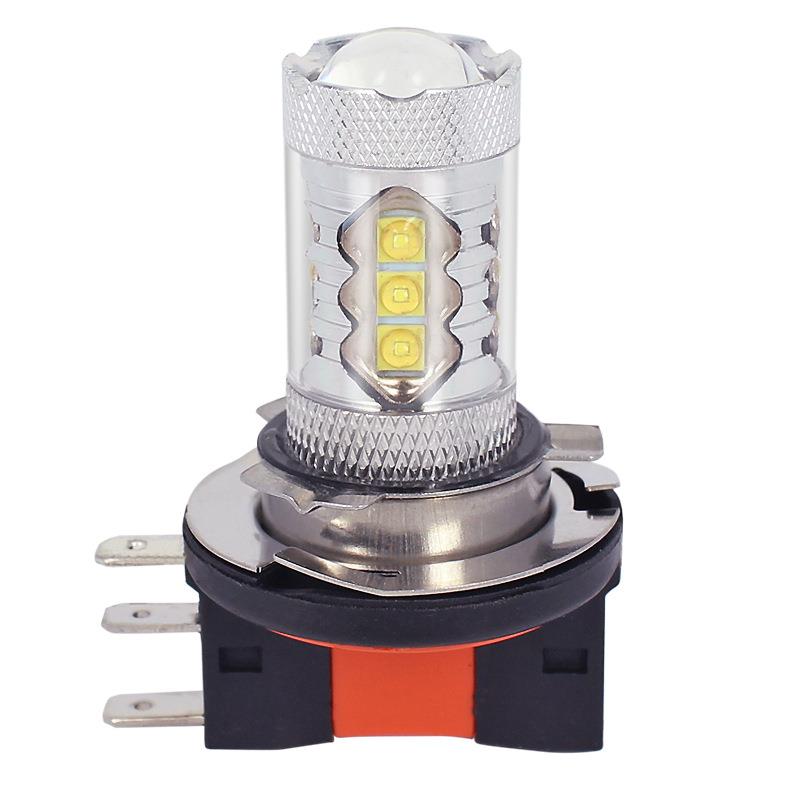 汽车led前雾灯 H15 3535-16LED 大功率高亮远近前照灯led灯泡