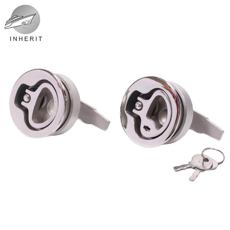 65*60圆地板锁 316不锈钢房车工具箱锁 船舶游艇甲板地板扣舱门锁,3C数码配件,其它配件,淘宝优惠券,粉丝福利购,淘宝优惠卷