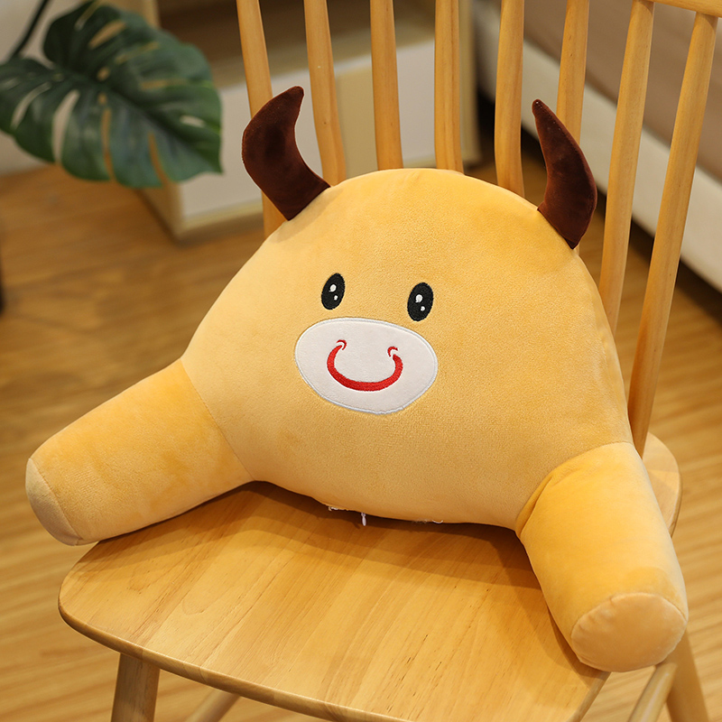 办公室座椅靠枕腰靠腰垫床上靠垫腰枕靠背垫椅子S护腰沙发孕妇抱