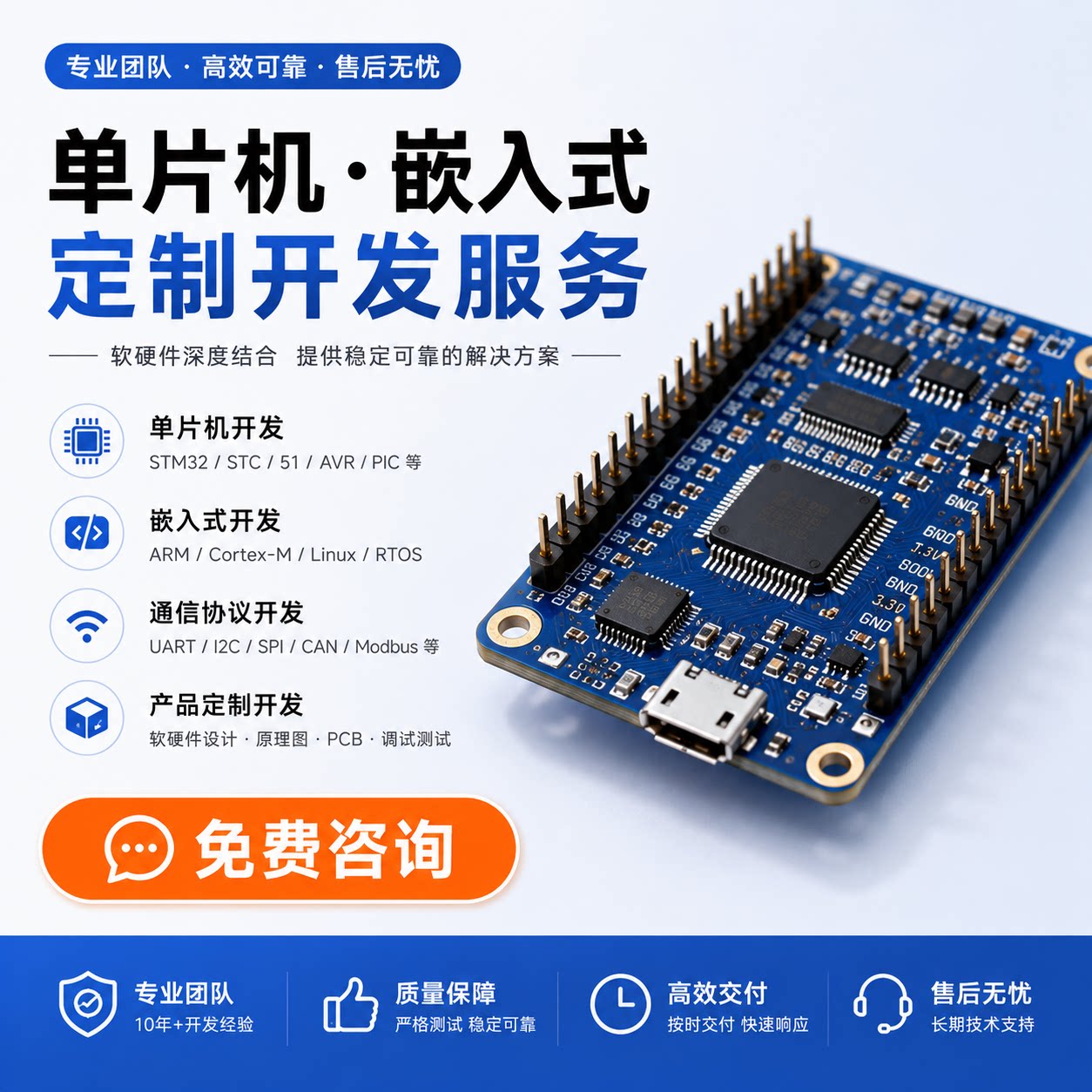 5132嵌入式开发设计定制包售后