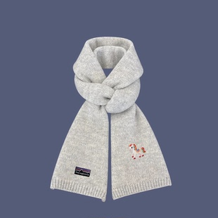 情侣款 Poragomla潮流百搭针织围巾男女同款 马年限定 官网正品