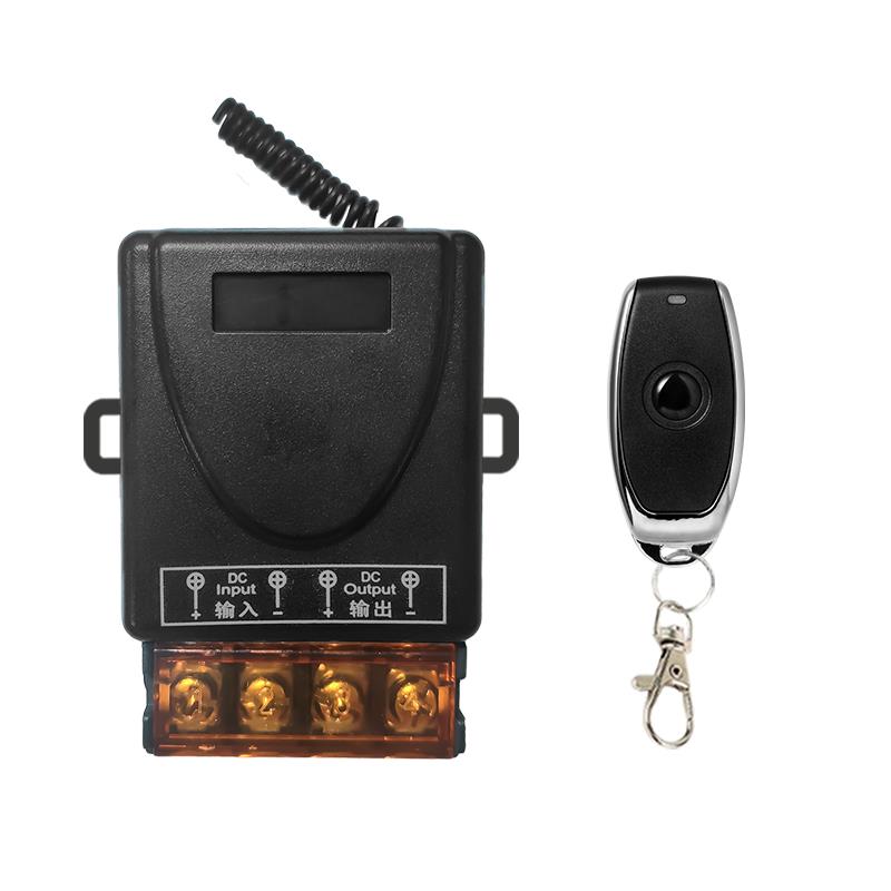 宽电压DC12V24V36V48V60V72V通用大功率无线遥控开关水泵远程开关