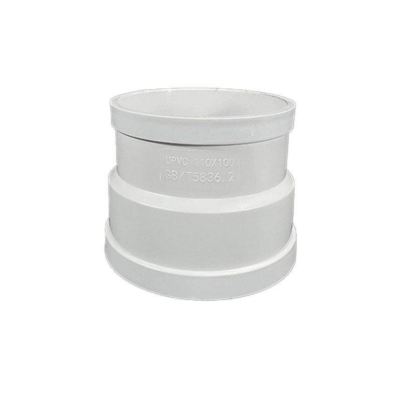 pvc100排水管通风管新风管10公分直径弯头三通直接45度弯异径接头