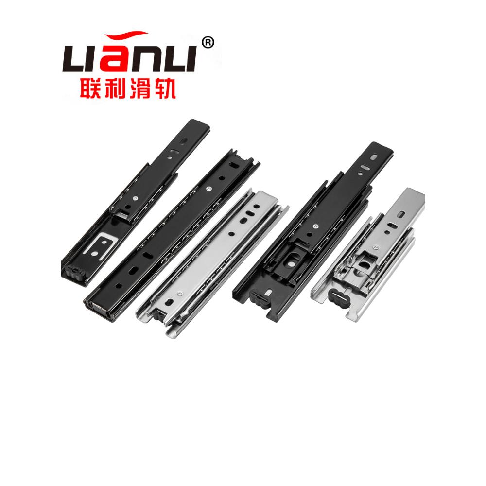 超短滑轨4英寸5英寸6英寸7英寸8英寸9英寸短抽屉三段式滑轨小抽屉