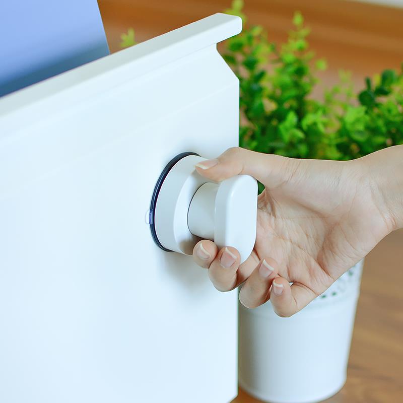 强力吸盘拉手玻璃门把手免钉窗户执手冰箱橱柜门大手把抽屉小拉手