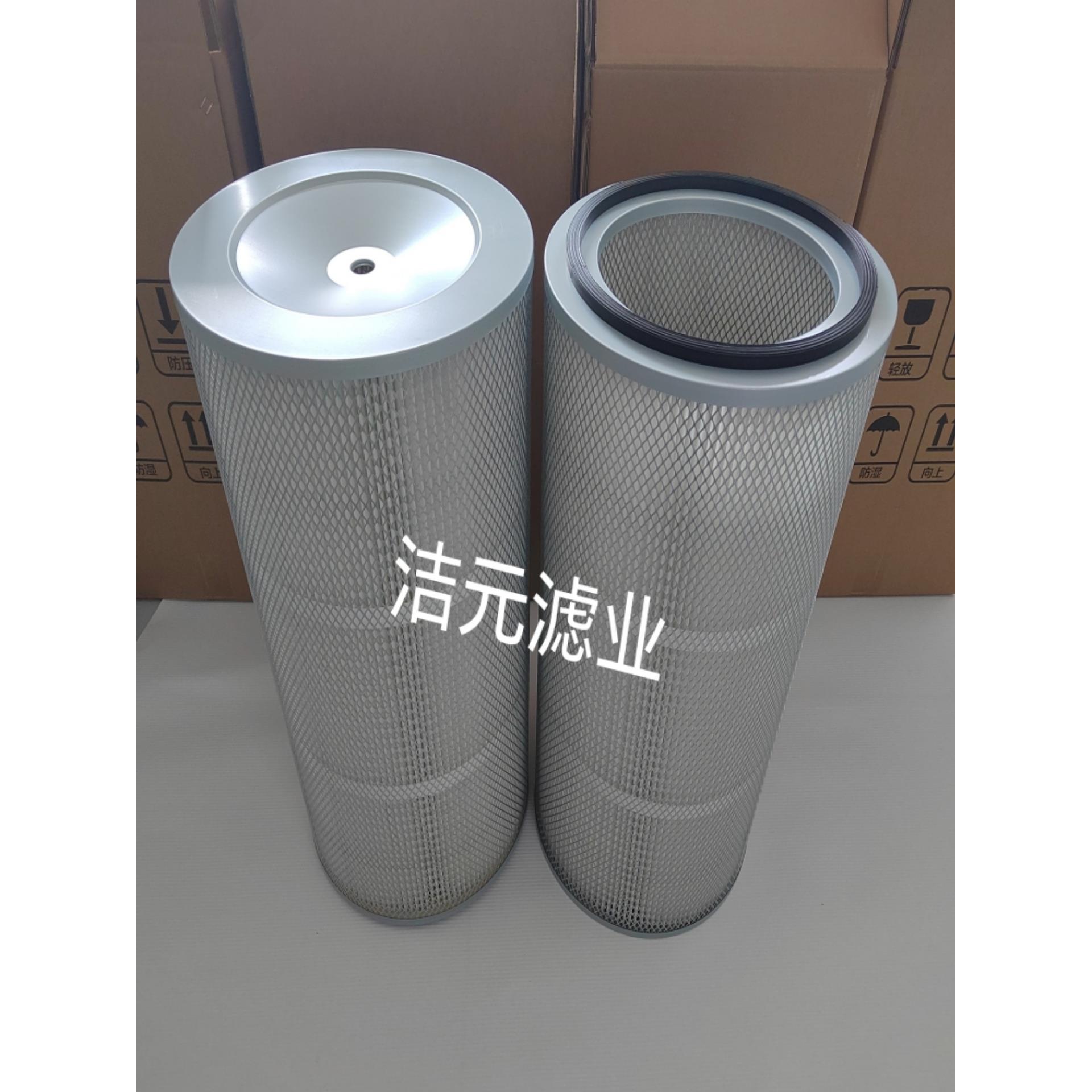 聚酯纤维除尘滤芯 螺杆/双通方式串联 喷砂机抛丸机粉末回收滤筒