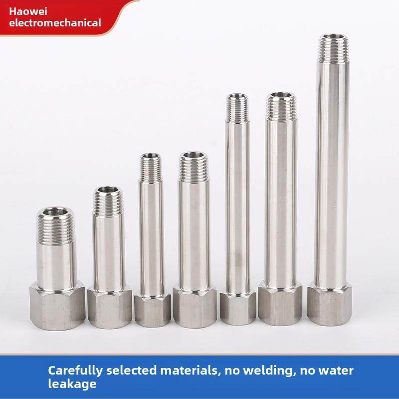 Jtws模具水龙头不锈钢1分钟2分钟加长内螺纹和外螺纹p1 /8 1/4 3/