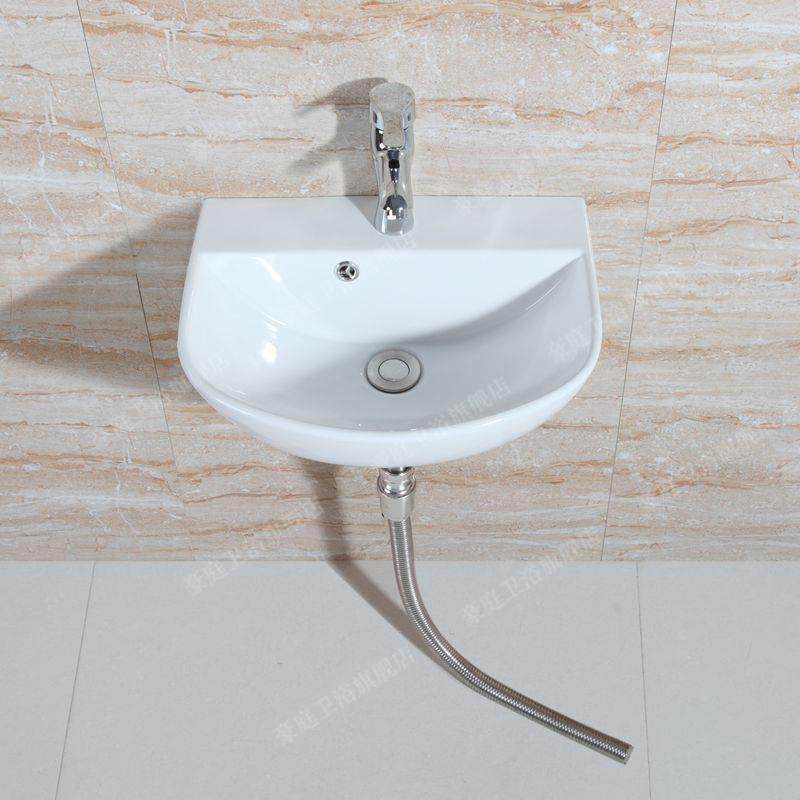 挂盆洗脸盆挂墙式不锈钢支架洗脸盆浴室陶瓷洗手盆组合小户型阳台