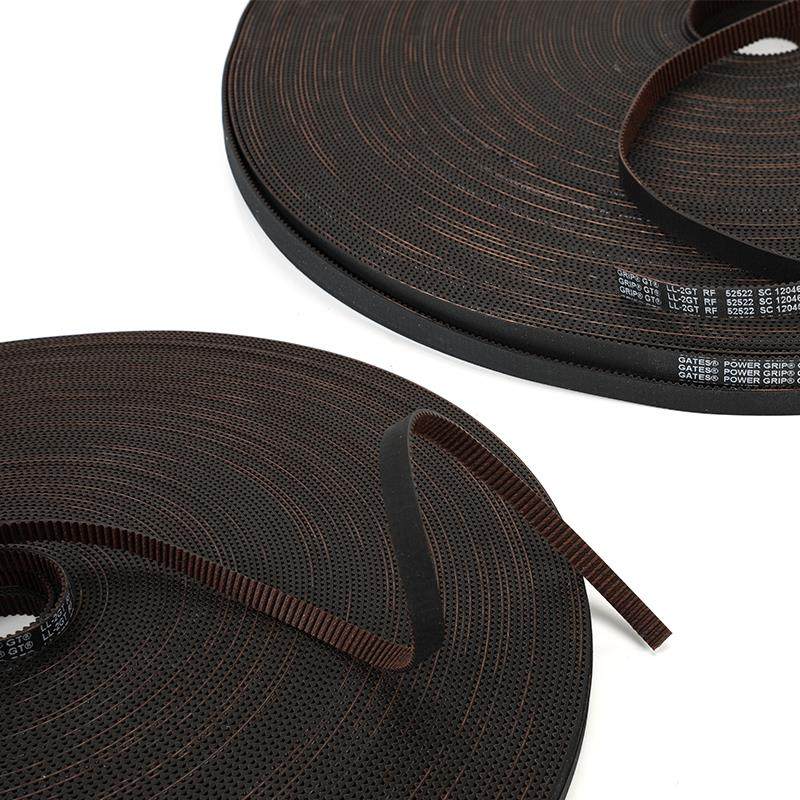 3d打印机VORON盖茨GATES同步带 RF低粉尘低振动开口皮带2GT宽6 9