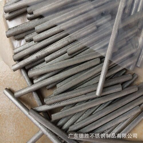 304F不锈钢六角棒 实心棒切断倒角磨尖 直纹网纹拉花圆棒15 16mm